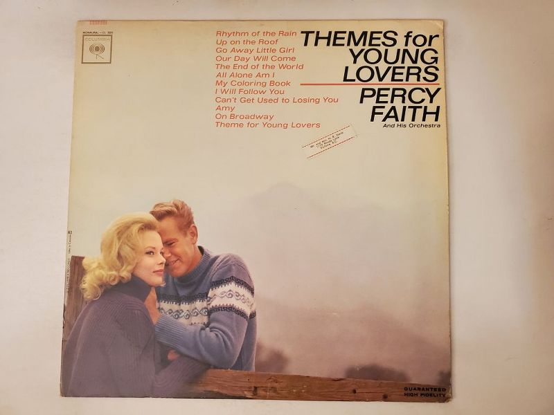 Percy Faith and His Orchestra Themes for Young Lovers vinyl record
