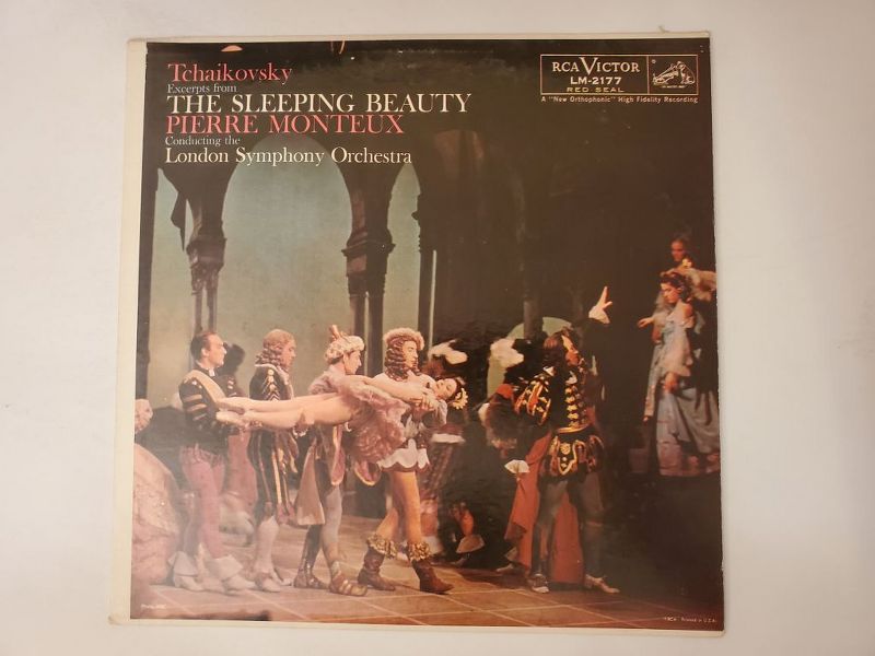 Pierre Monteux (conducting the London Symphony Orchestra) Tchaikovsky: Excerpts from The Sleeping Beauty vinyl record