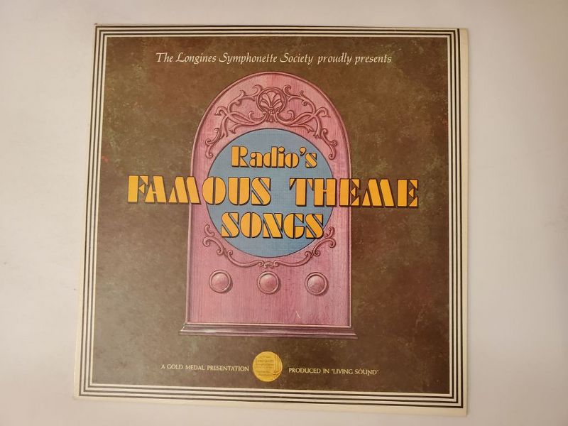 The Longines Symphonette Society Radio's Famous Theme Songs vinyl record