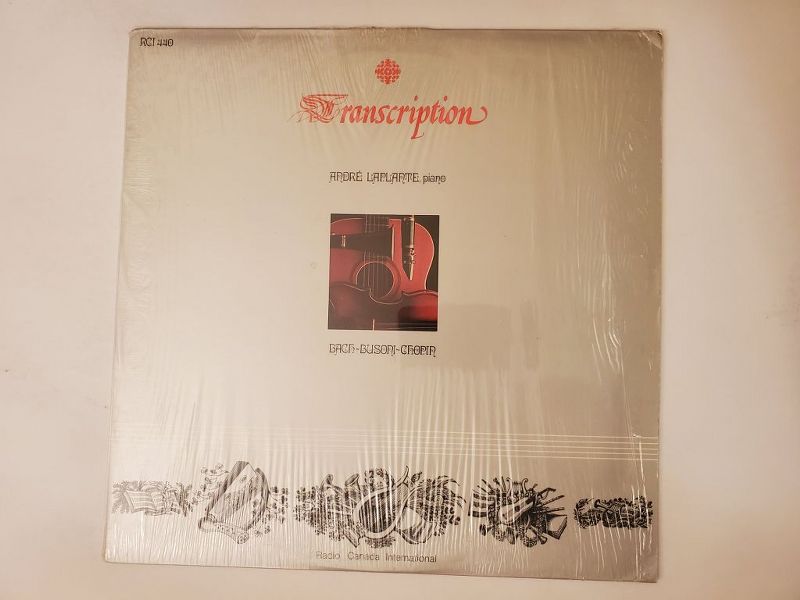 Andr? Laplante Transcription vinyl record