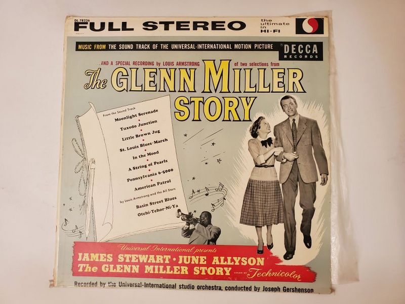 Universal-International Studio Orchestra conducted by Joseph Gershenson The Glenn Miller Story (Music from the Sound Track of the Universal-International Motion Picture) vinyl record