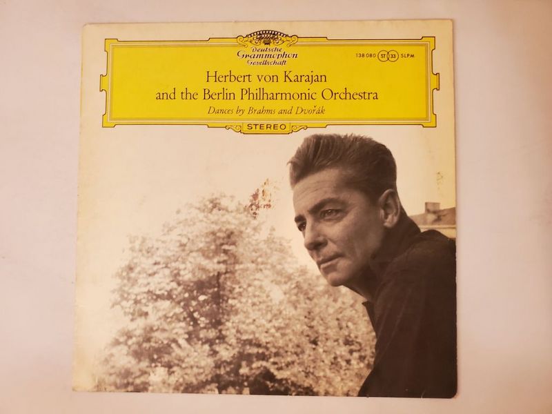 Herbert von Karajan and the Berlin Philharmonic Orchestra Dances by Brahms and Dvo??k vinyl record