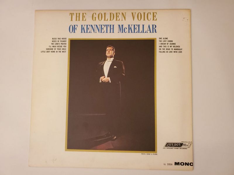 Kenneth McKellar The Golden Voice of Kenneth McKellar vinyl record