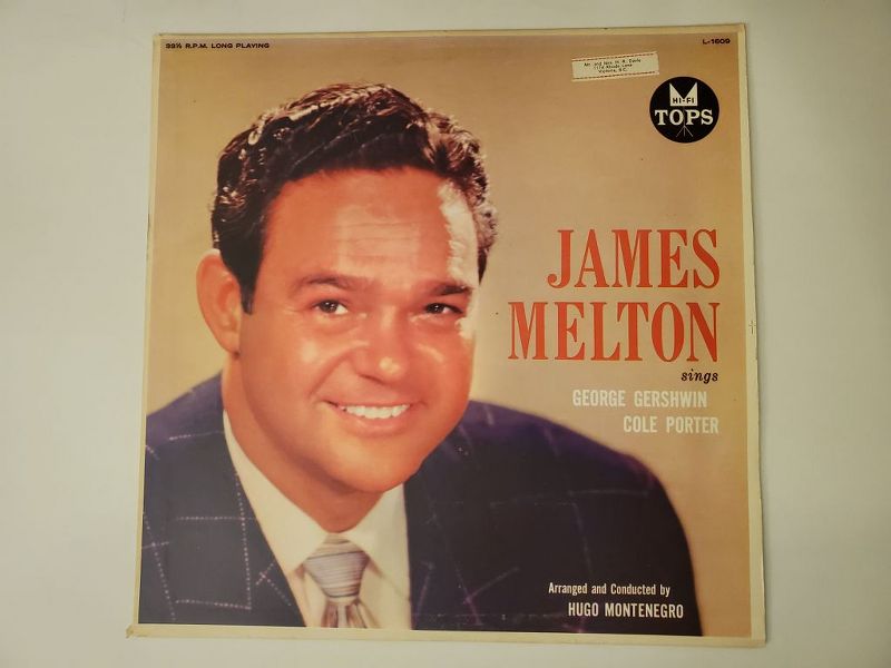 James Melton James Melton Sings George Gershwin, Cole Porter vinyl record