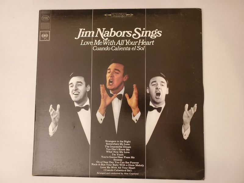 Jim Nabors Jim Nabors Sings: Love Me With All Your Heart / Cuando Calienta el Sol vinyl record