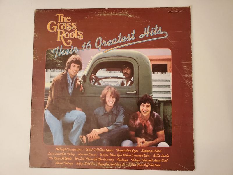 The Grass Roots Their 16 Greatest Hits vinyl record