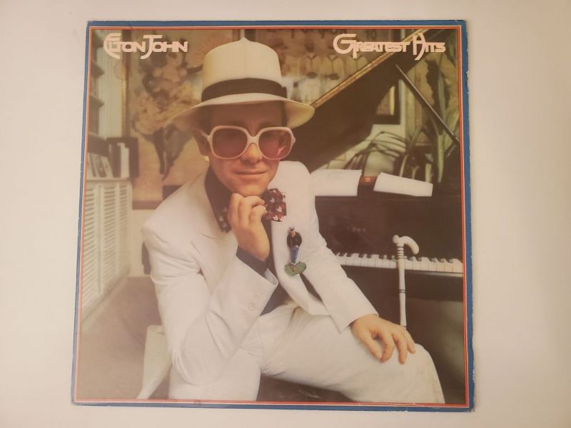 Elton John Greatest Hits vinyl record