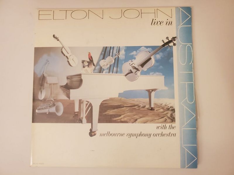 Elton John Live in Australia with the Melbourne Symphony Orchestra vinyl record