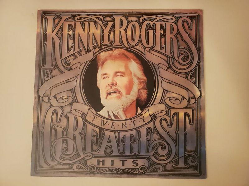 Kenny Rogers Twenty Greatest Hits vinyl record