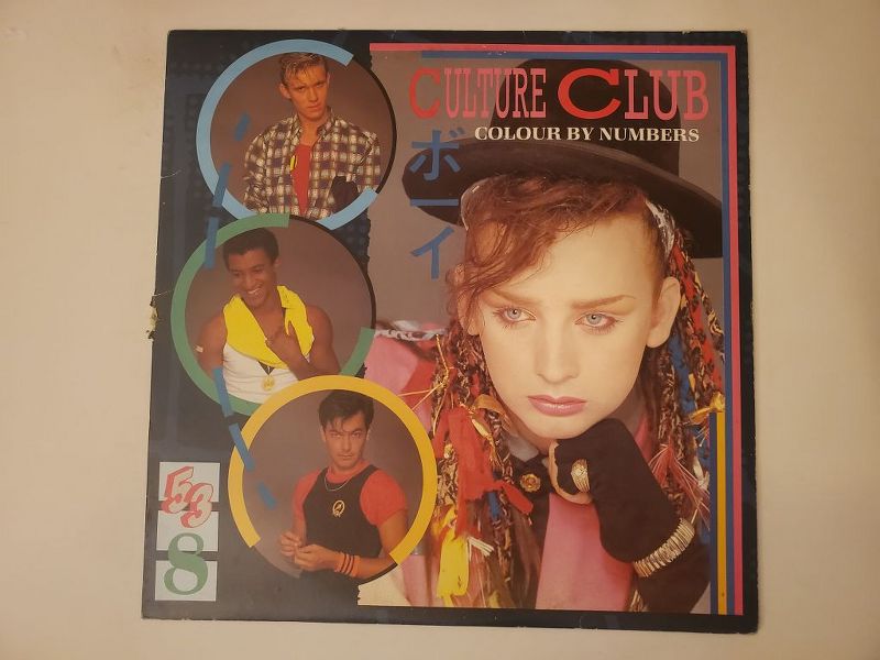 Culture Club Colour By Numbers vinyl record