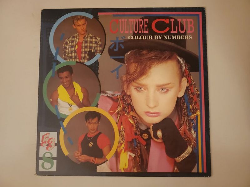 Culture Club Colour By Numbers vinyl record