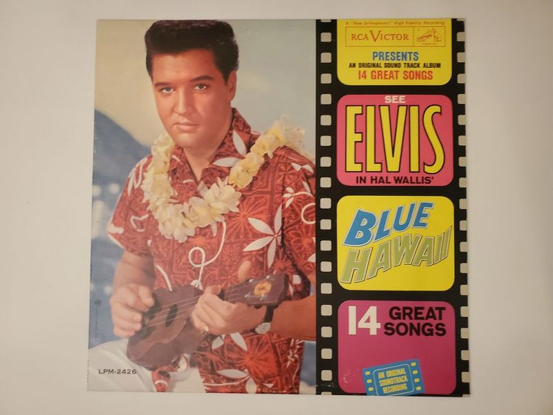 Elvis Presley Blue Hawaii vinyl record