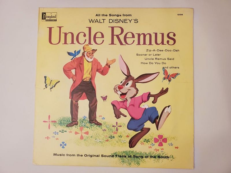 Walt Disney All the Songs from Uncle Remus (Music from the Original Soundtrack of Song of the South) vinyl record