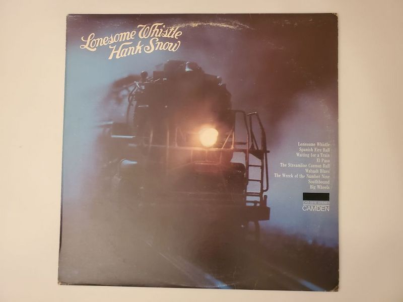 Hank Snow Lonesome Whistle vinyl record