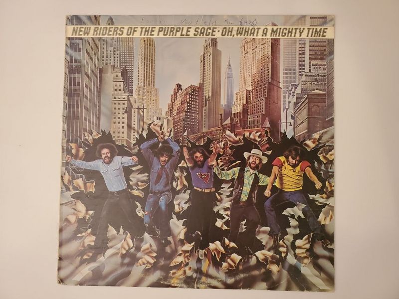 New Riders of the Purple Sage Oh, What a Mighty Time vinyl record