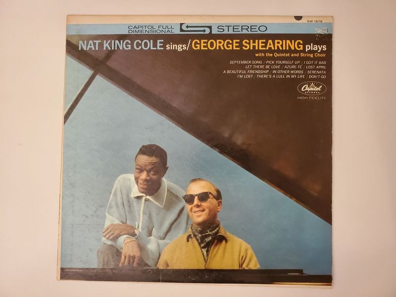 Nat King Cole and George Shearing Nat King Cole Sings / George Shearing Plays vinyl record