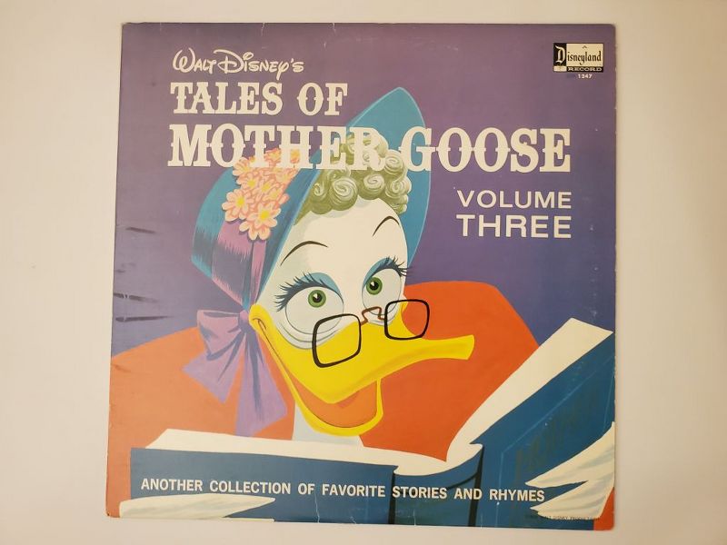 Walt Disney Tales of Mother Goose Volume Three vinyl record