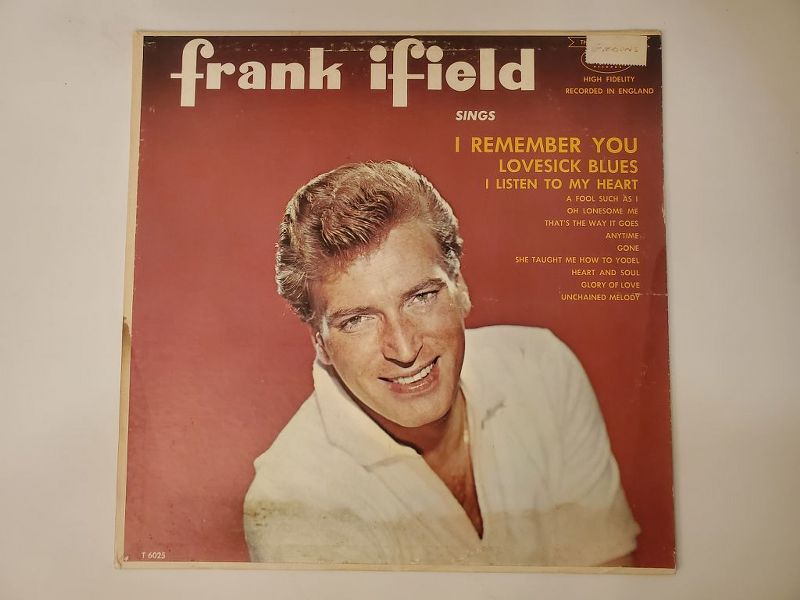 Frank Ifield Frank Ifield Sings vinyl record