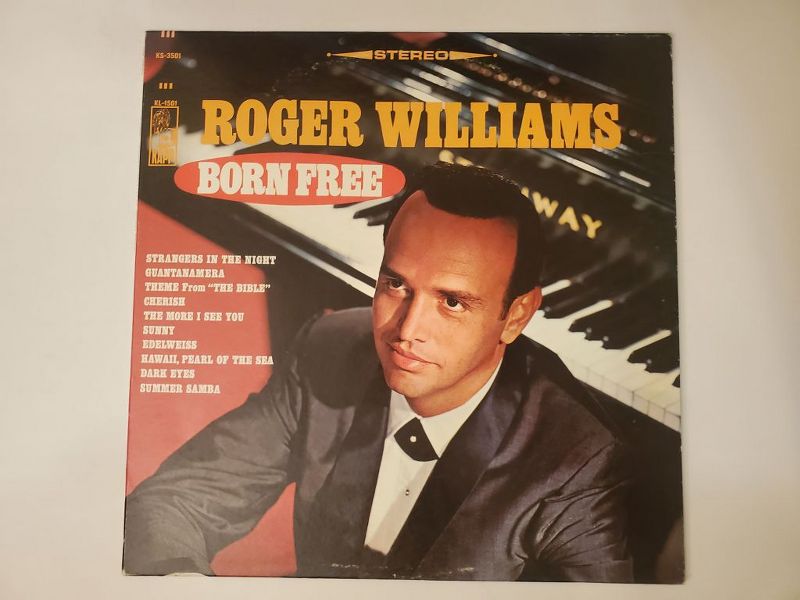 Roger Williams Born Free vinyl record
