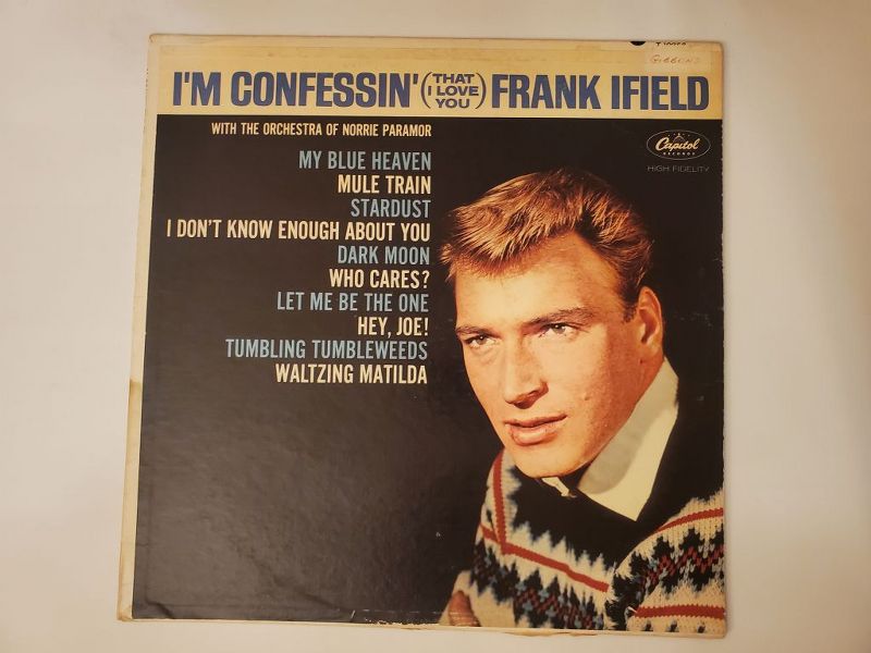 Frank Ifield I'm Confessin' (That I Love You) vinyl record