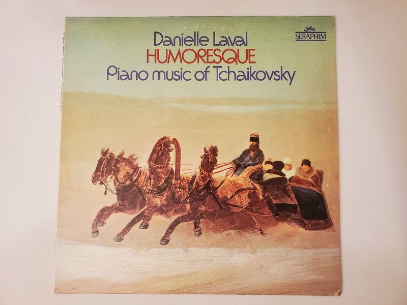 Danielle Laval Humoresque: Piano music of Tchaikovsky vinyl record
