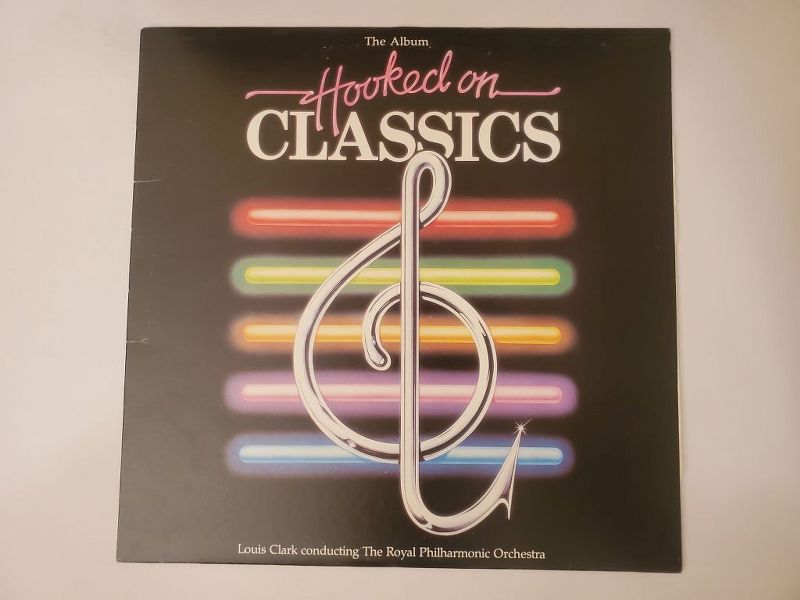 Louis Clark conducting The Royal Philharmonic Orchestra Hooked on Classics vinyl record