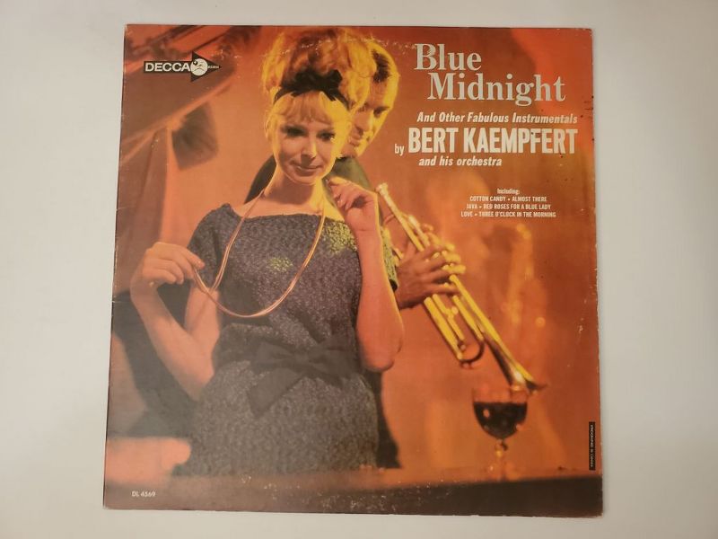 Bert Kaempfert and his orchestra Blue Midnight vinyl record