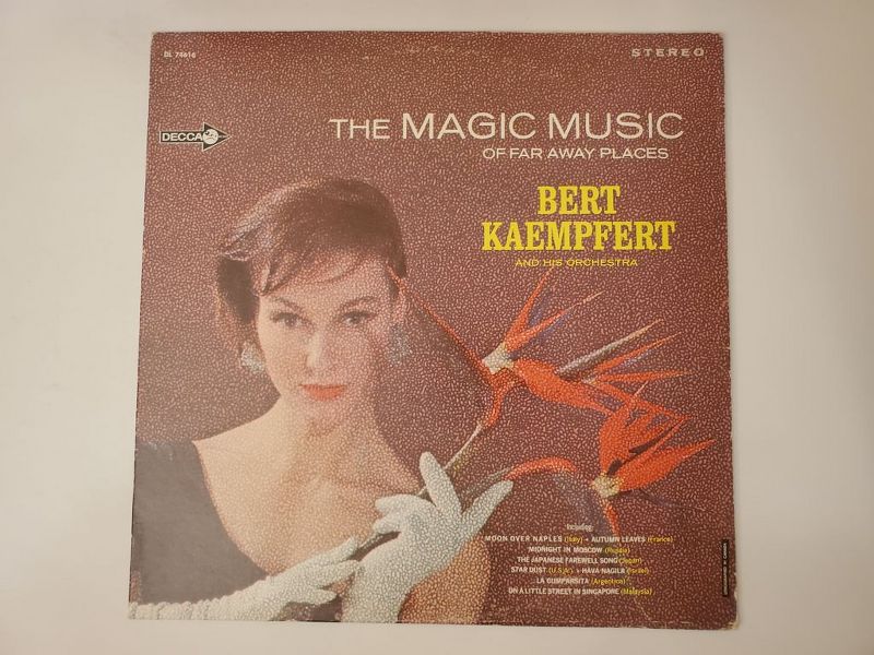 Bert Kaempfert and His Orchestra The Magic Music of Far Away Places vinyl record