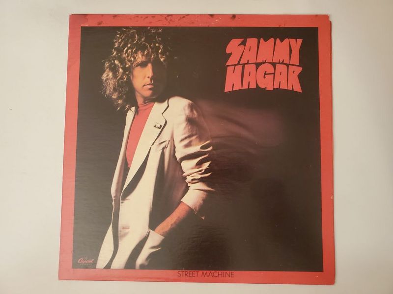 Sammy Hagar Street Machine vinyl record