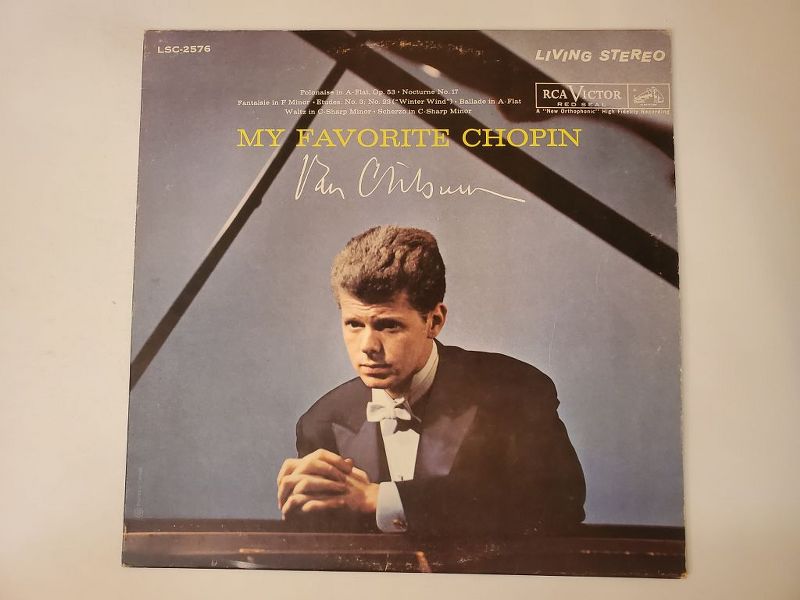 Van Cliburn My Favorite Chopin vinyl record