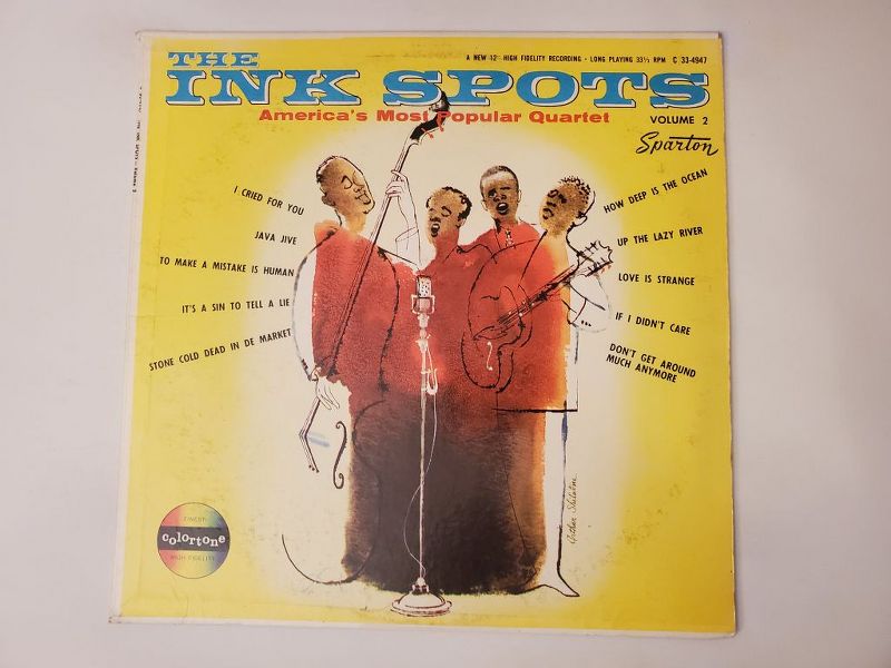 The Ink Spots America's Most Popular Quartet - Volume 2 vinyl record