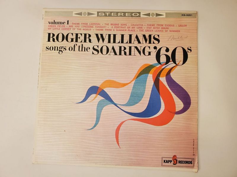 Roger Williams Songs of the Soaring '60s (Volume 1) vinyl record