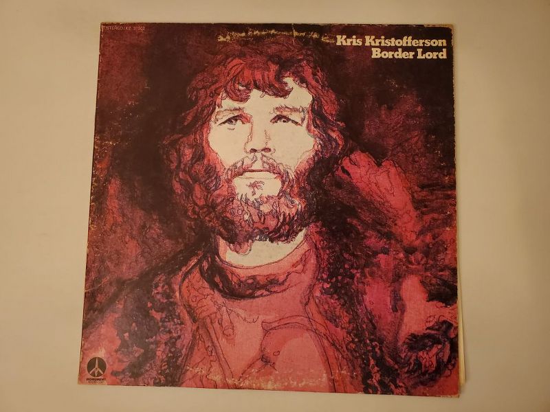 Kris Kristofferson Border Lord vinyl record