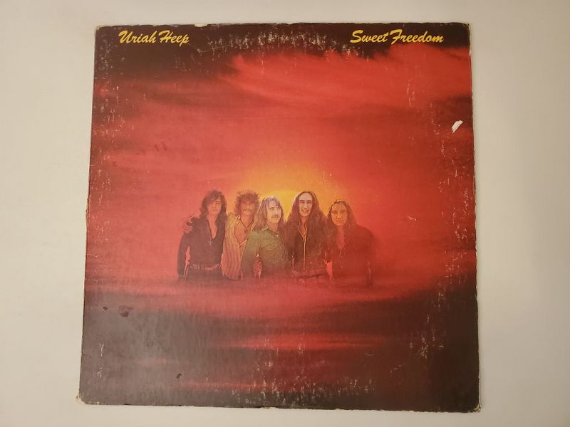 Uriah Heep Sweet Freedom vinyl record