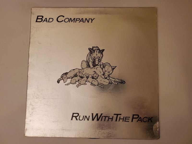 Bad Company Run With The Pack vinyl record