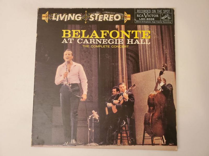 Harry Belafonte Belafonte at Carnegie Hall: The Complete Concert vinyl record