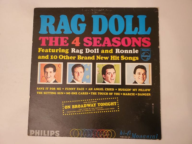 The 4 Seasons Rag Doll vinyl record